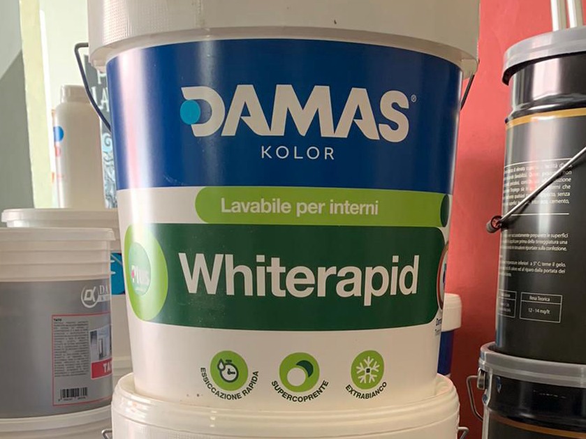 Damas WHITERAPID - Pittura per interni ad essicazione veloce